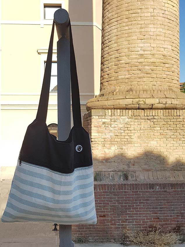 Bolsa Tote Bag de Tela Marinera, de Plan B