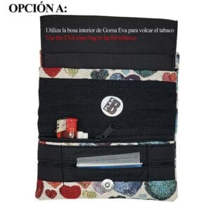 Tabaquera para tabaco de liar Yolo Love